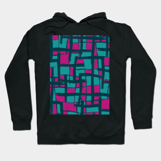 squares Hoodie by irenepimentel